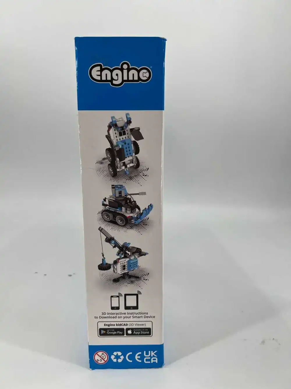 Engine Blue/Gray Inventor Robotized Ginnbot | OS Kids Toy